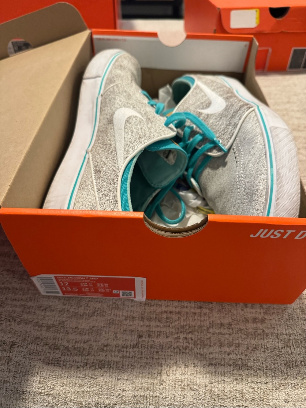 Nike SB Zoom Janoski Teal & Gray Sneakers